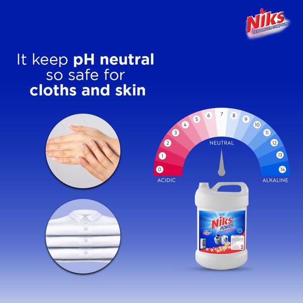 Niks Power Detergent Liquid 5L – Top & Front Load