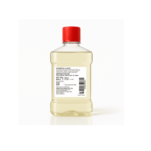 Niks White Phenyl Concentrate 250ml – Makes 5 Litres