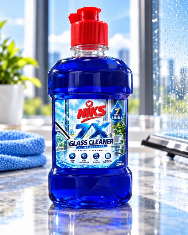 NIKS 7X Glass Cleaner Concentrate 250ml