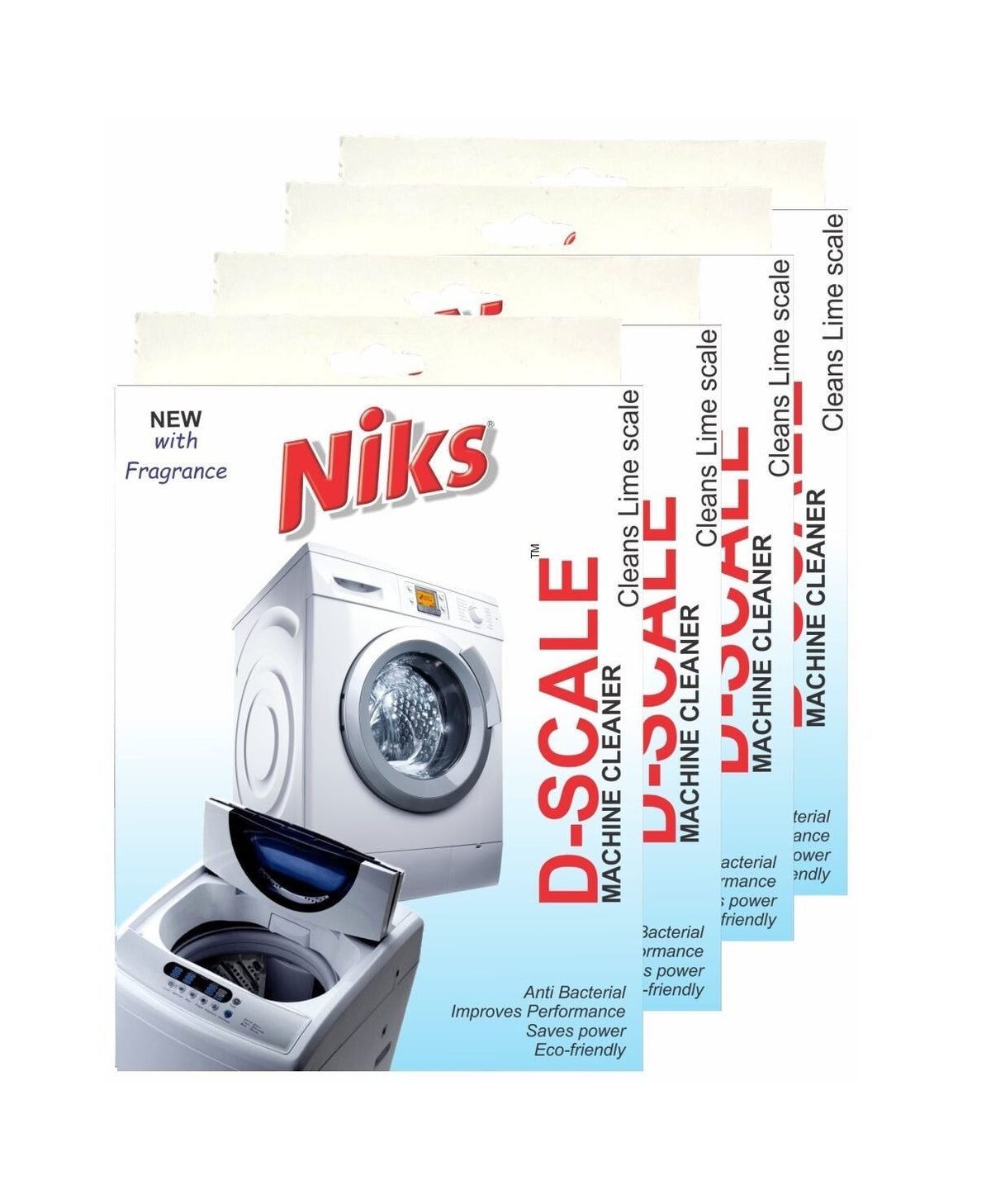 Niks Washing Machine Descaling Powder – 100g x 4