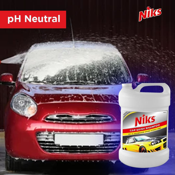 Niks Car Wash Foaming Shampoo 5L – Lavender