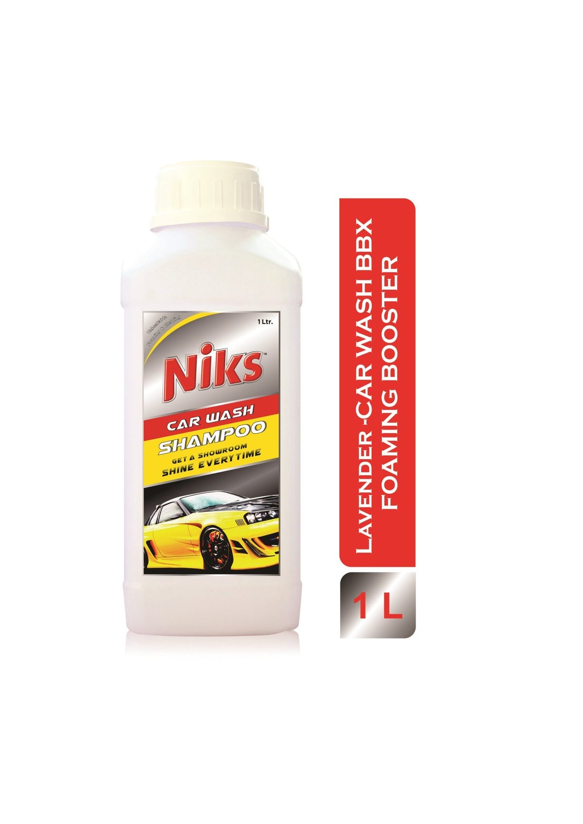 Niks Car Wash Foaming Shampoo 1L – Lavender