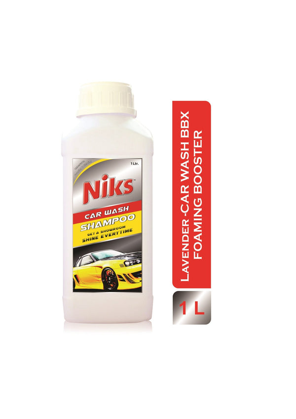 Niks Car Wash Foaming Shampoo 1L – Lavender