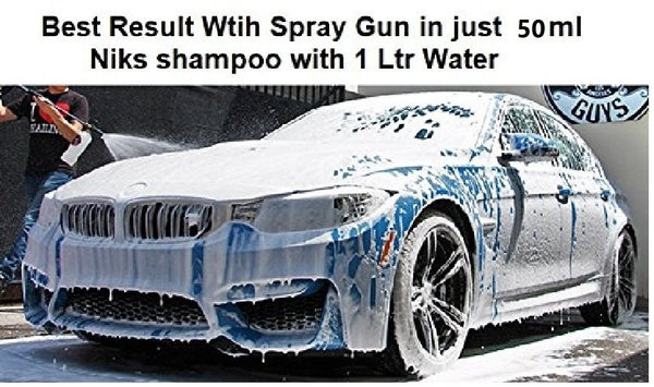 Niks Car Wash Shampoo 5L – pH Neutral, Thick Foam