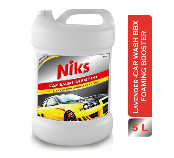 Niks Car Wash Foaming Shampoo 5L – Lavender
