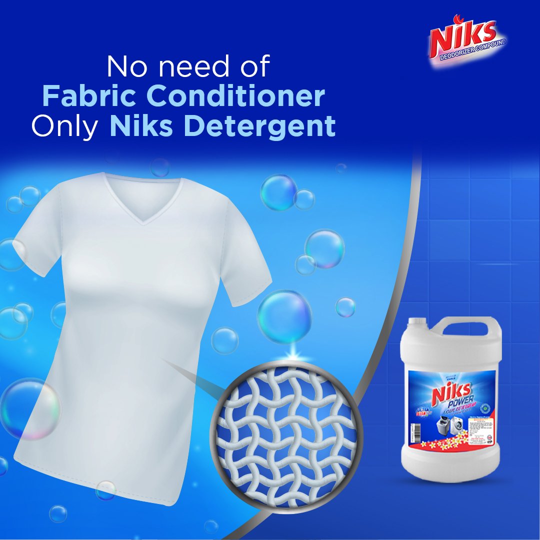 Niks Power Detergent Liquid 5L – Top & Front Load