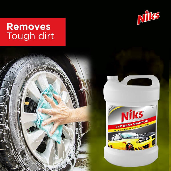 Niks Car Wash Shampoo 5L – Blossom