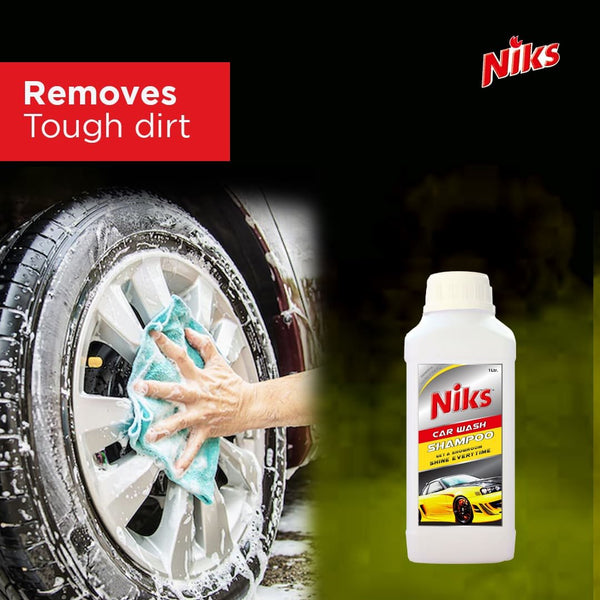 Niks Car Wash Foaming Shampoo 1L – Lavender