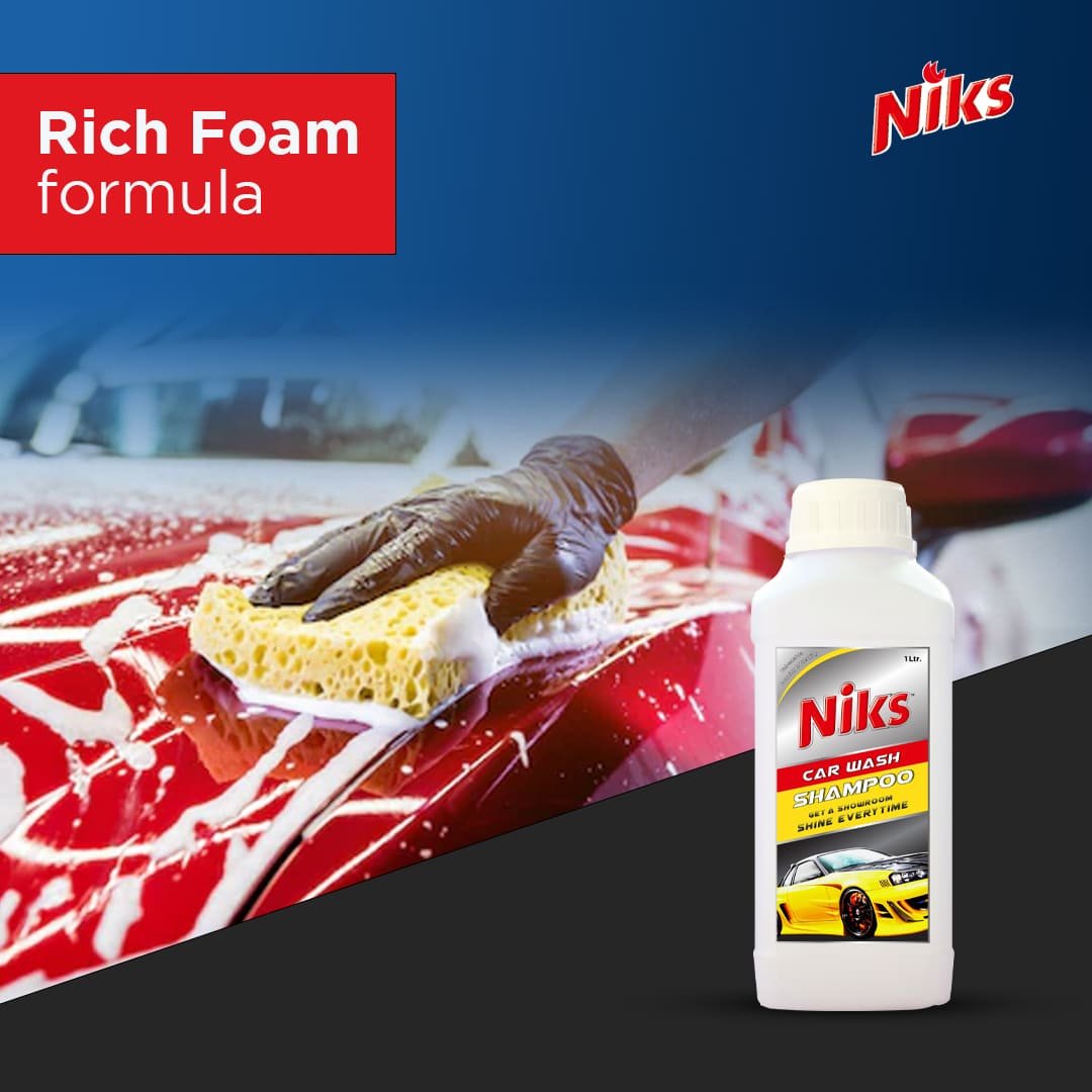 Niks Car Wash Foaming Shampoo 1L