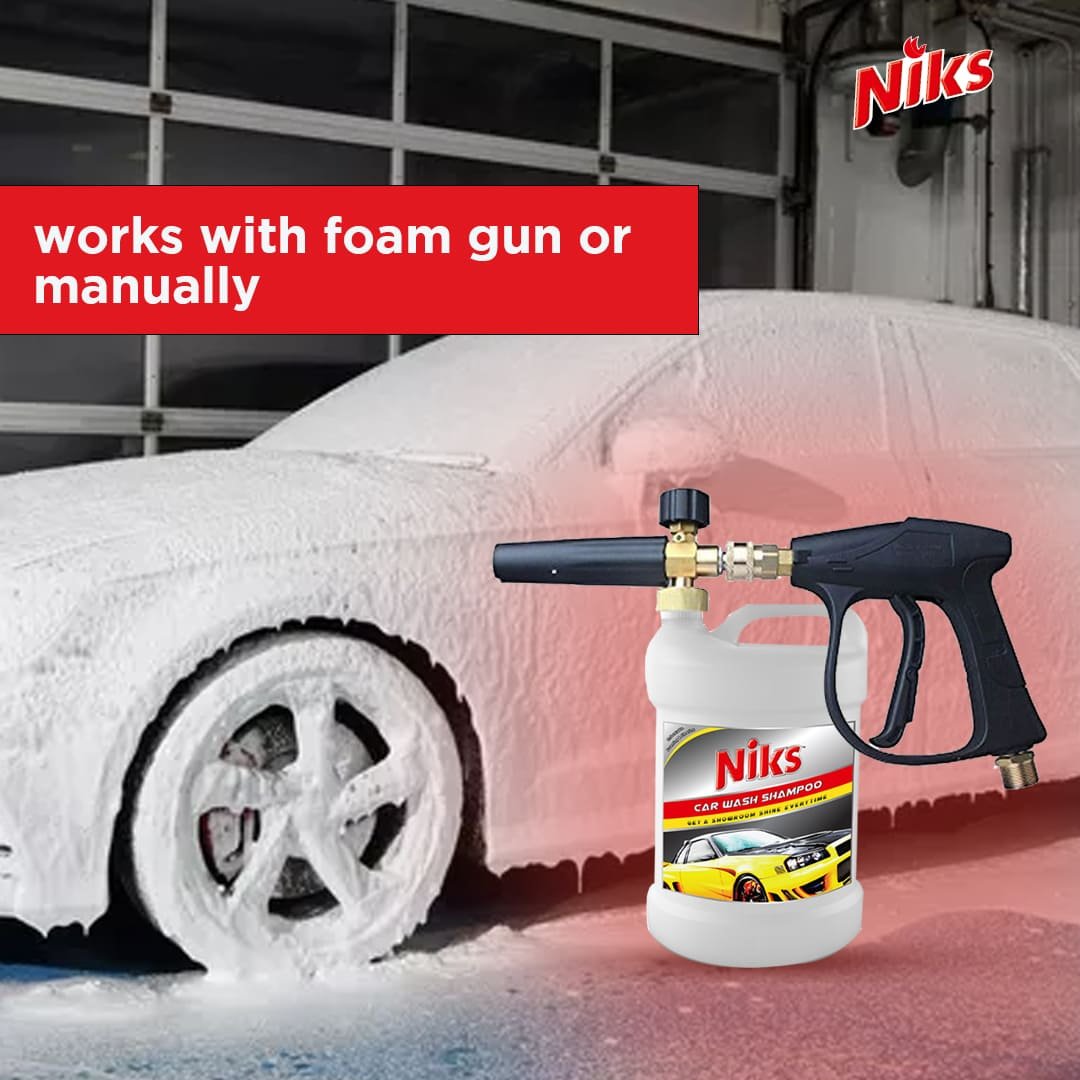 Niks Car Wash Shampoo 5L – Blossom