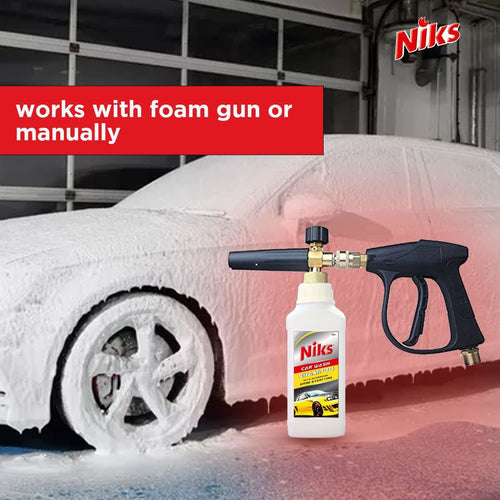 Niks Car Wash Foaming Shampoo 1L – Lavender