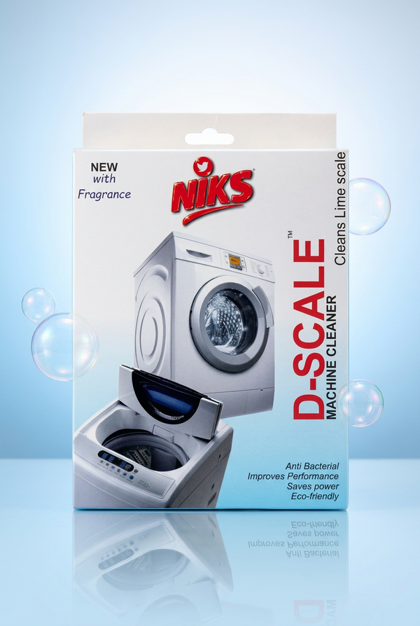 Niks D-Scale Washing Machine Cleaner 100g x 10