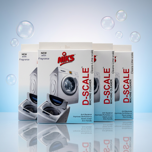 Niks D-Scale Washing Machine Cleaner 100g x 4