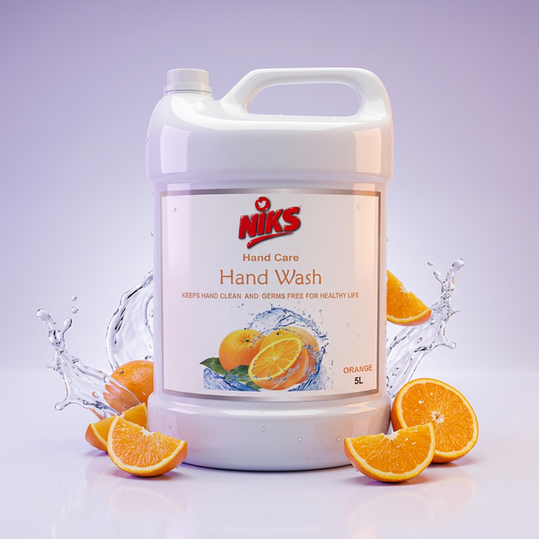 Niks Hand Wash Refill 5L Orange