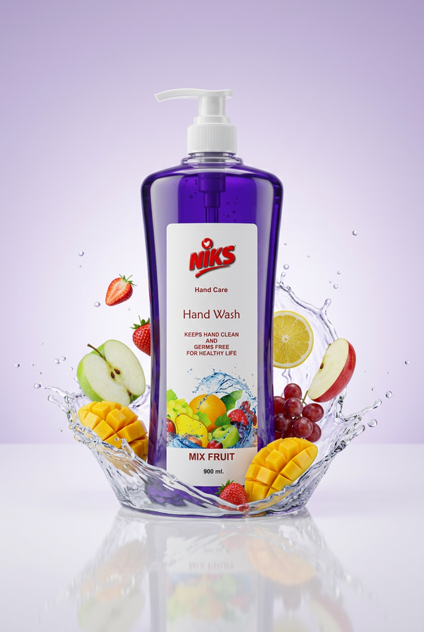 Niks Hand Wash 900ml – Mix Fruit