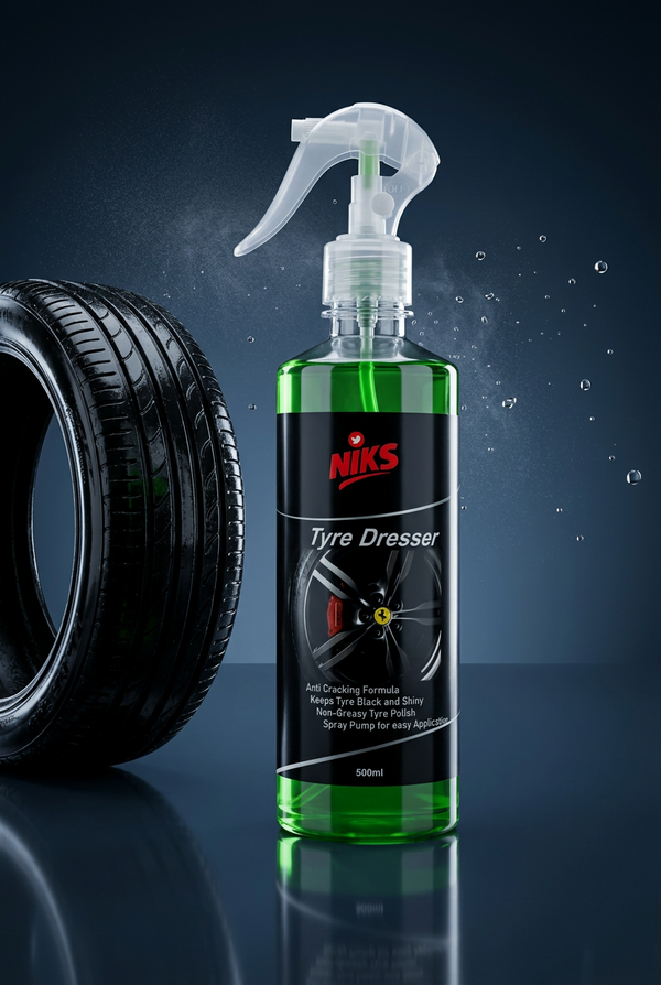 Niks Tyre Dresser & Shiner Spray 500ml